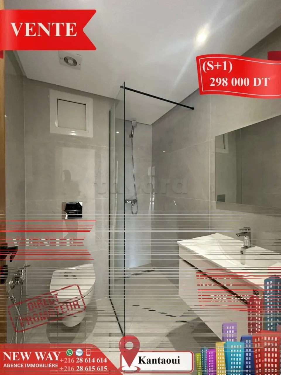 (S+1) à kantaoui, Direct Promoteur, Prés de la Mer