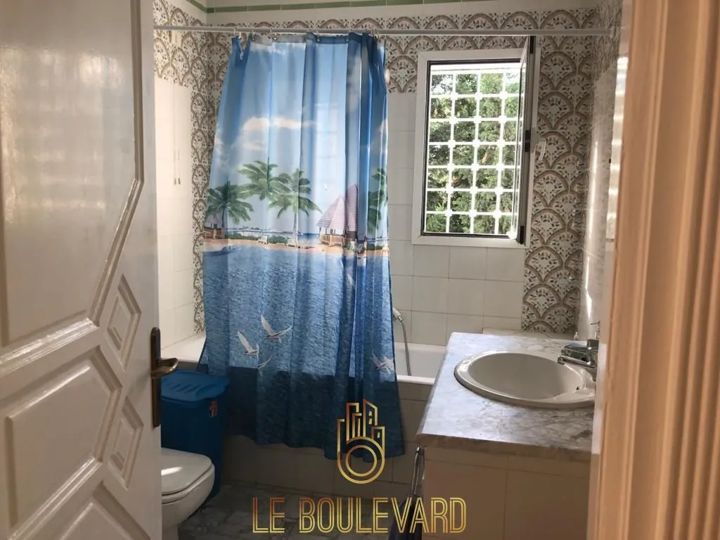 A Louer Villa Duplex S+5 Avec Jardin Située dans la résidence ‘jinene al andalous ‘, Yasmine Hammamet