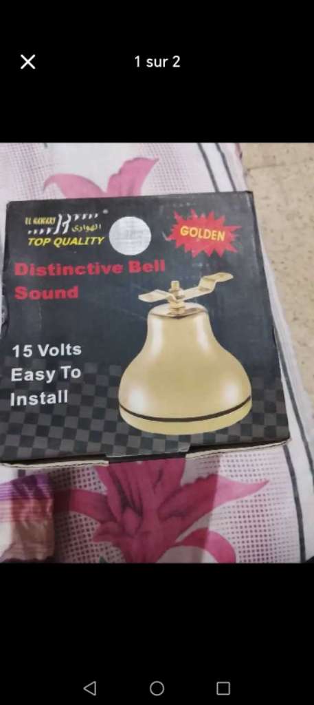 6 Sonneries en Cuivre 12v  tel 58191755