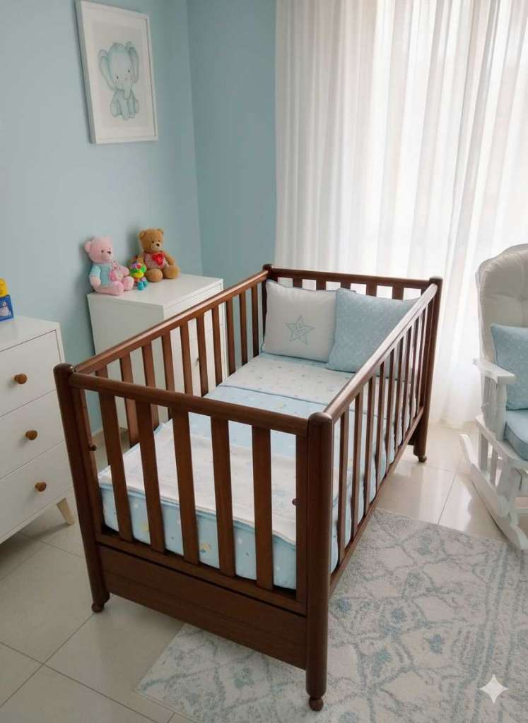 Lit bébé importé italien 🇮🇹 a vendre à mahdia ☎️ 94013109