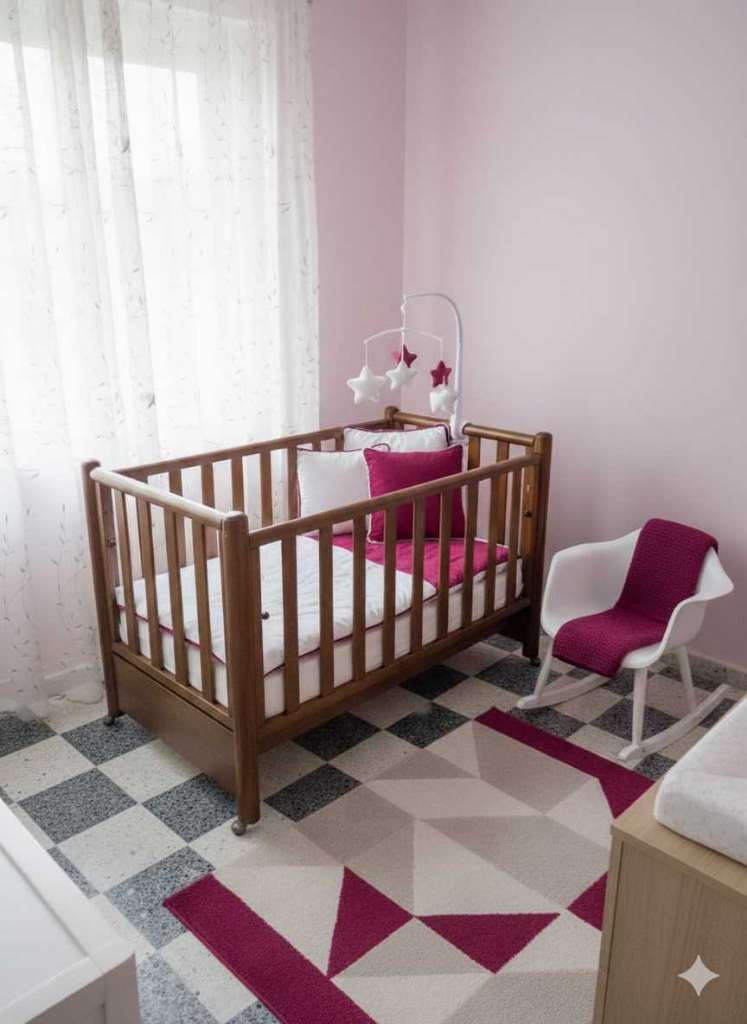 Lit bébé importé italien 🇮🇹 a vendre à mahdia ☎️ 94013109