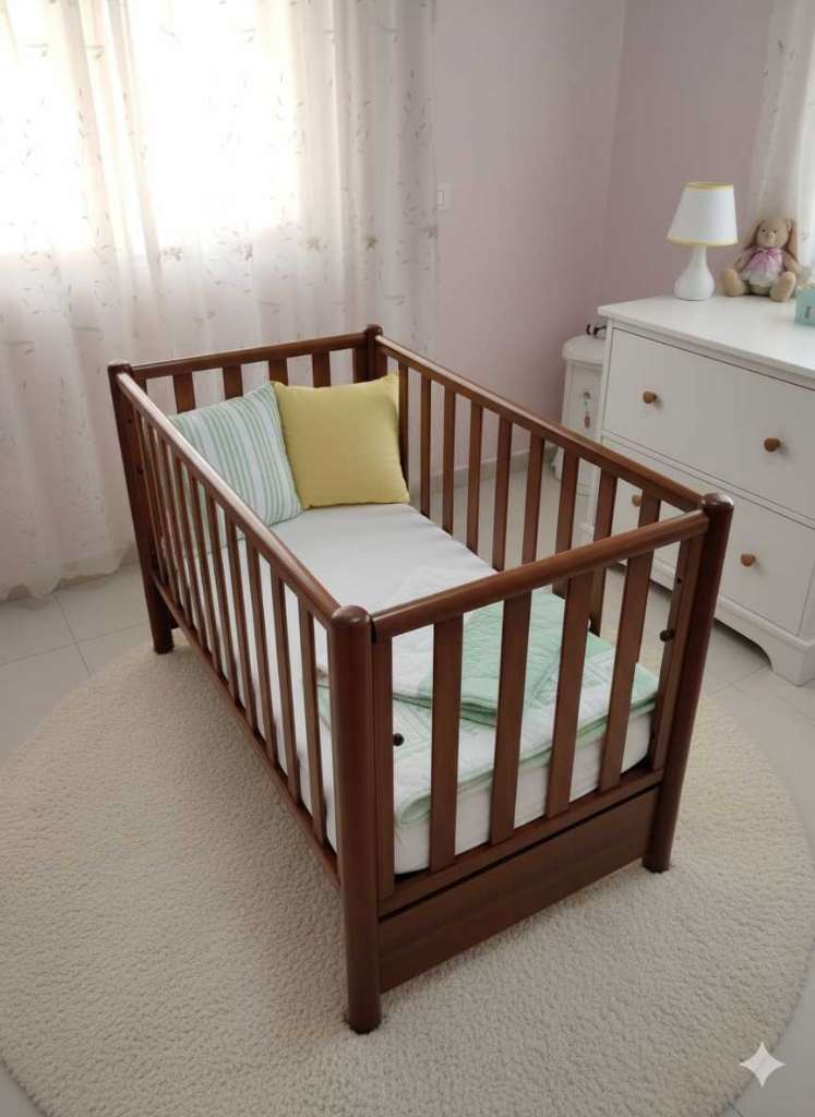 Lit bébé importé italien 🇮🇹 a vendre à mahdia ☎️ 94013109