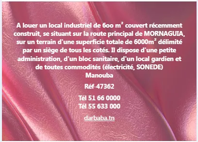 Dépot a louer