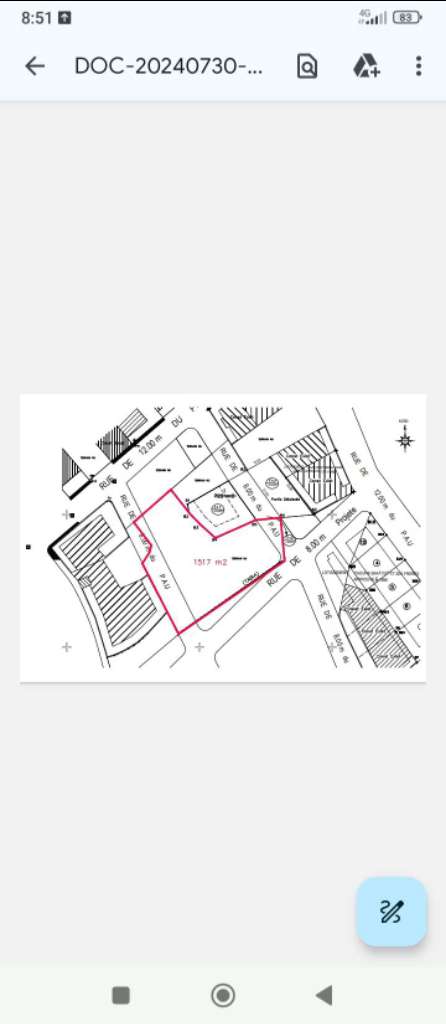 A vendre terrain a maamoura  pré de la plage 