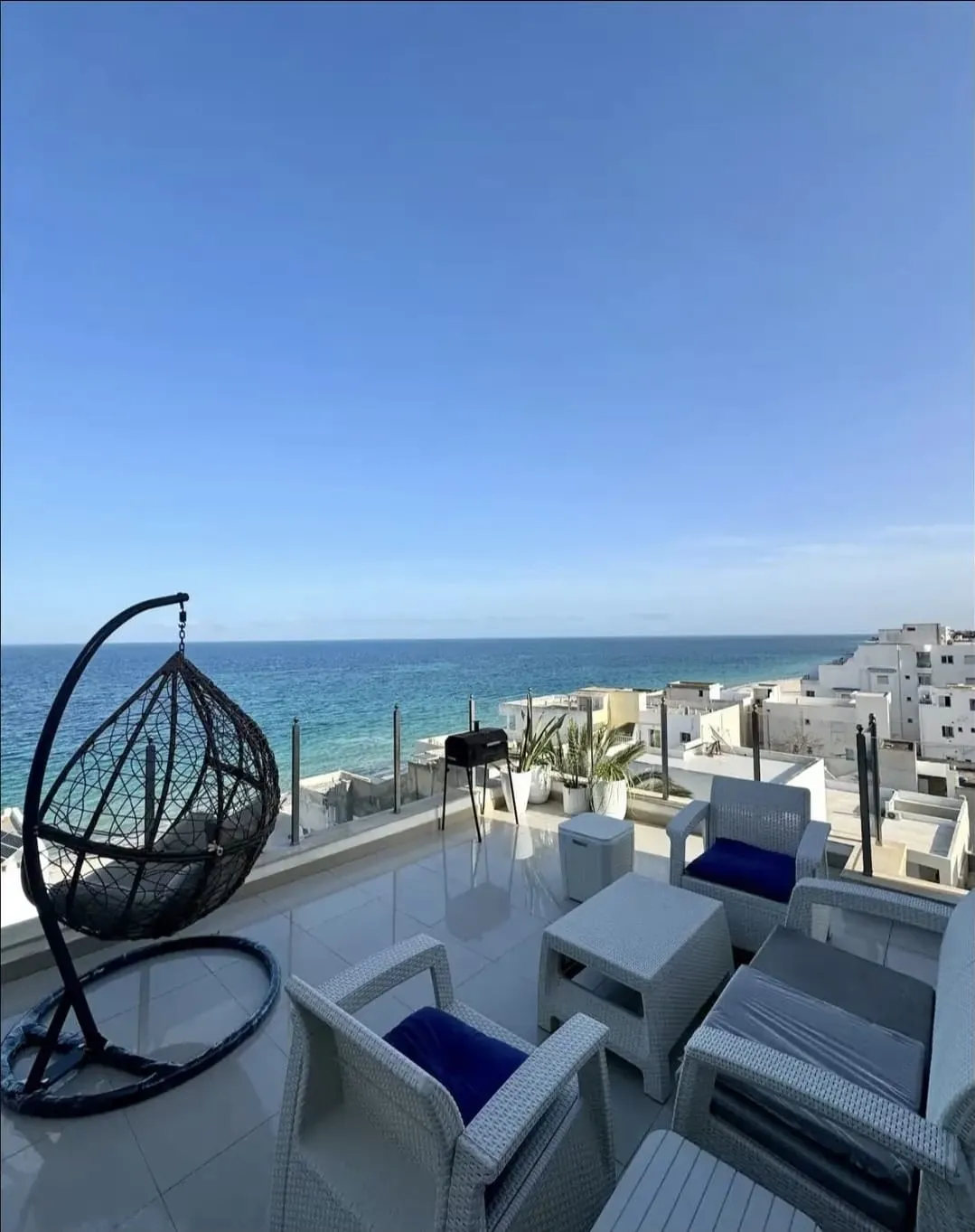 Penthouse : appartement s+2 Chott Mariem, Sousse