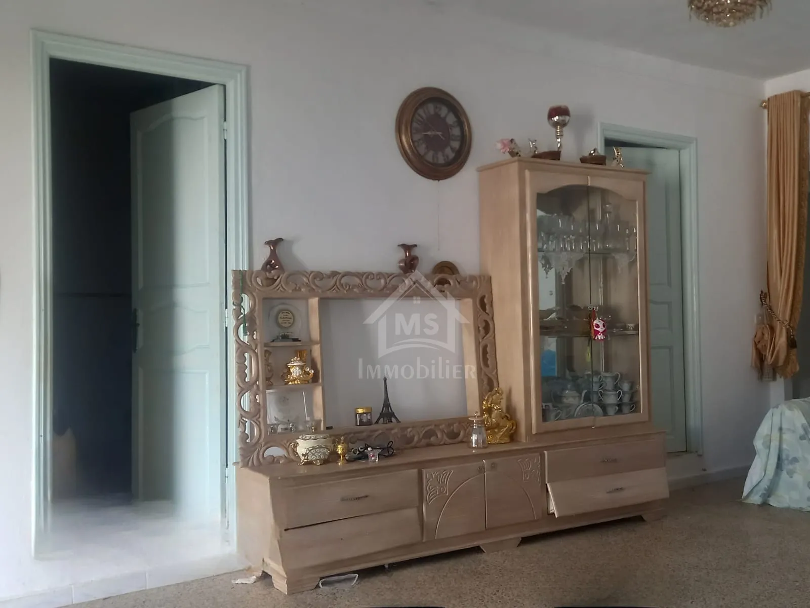 Maison S+2 avec un terrain à vendre à Hammamet Sud 51355351
