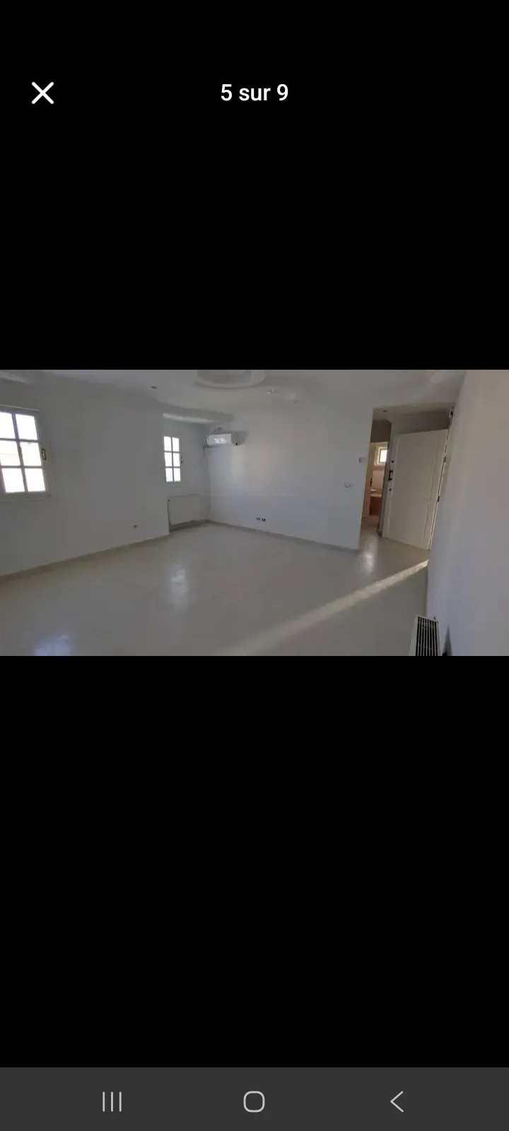 un étage de villa S+2 a louer situé à Jardins El Menzah2 prés de mosquée.