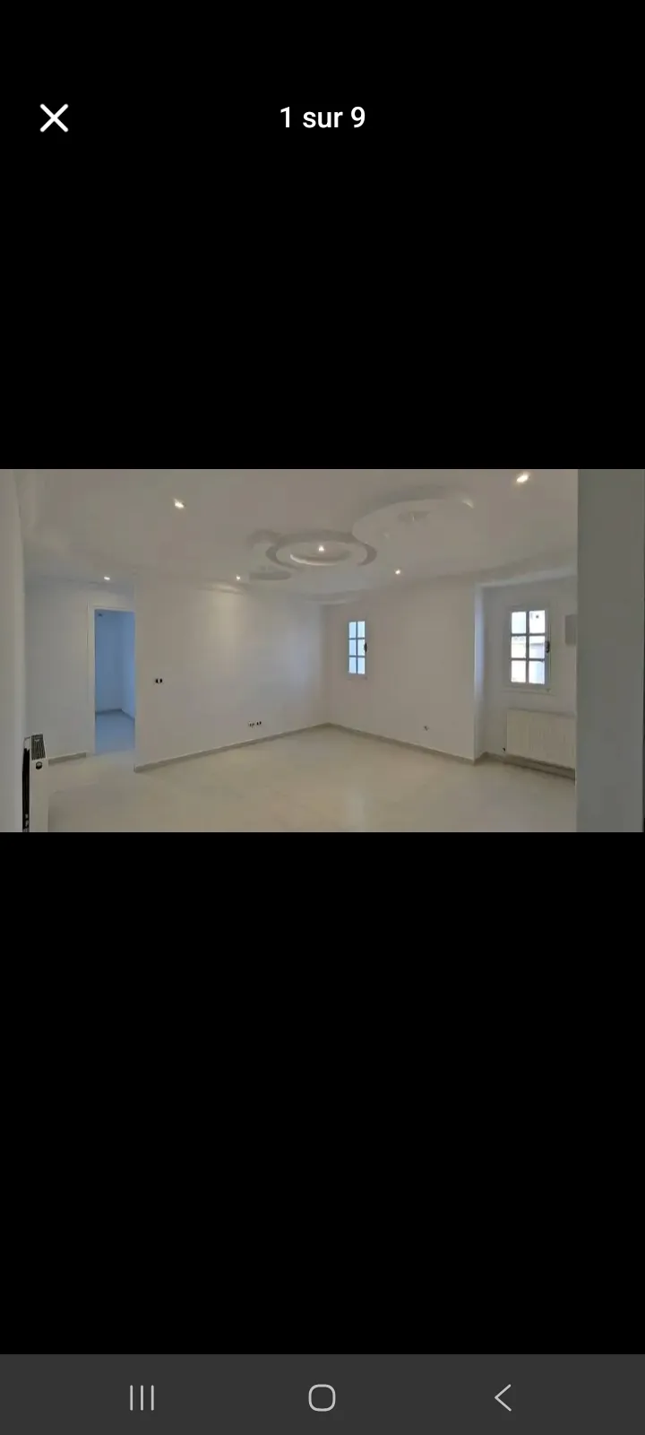 un étage de villa S+2 a louer situé à Jardins El Menzah2 prés de mosquée.