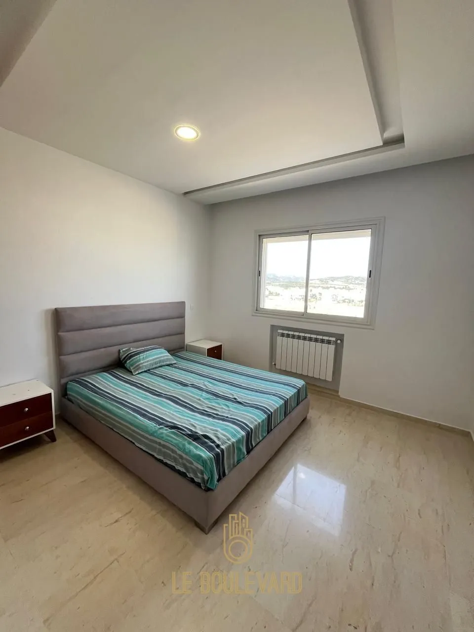 Location Annuelle : Appartement S+1 Haut Standing à AFH Mrezga, Cité El Wafa, Nabeul