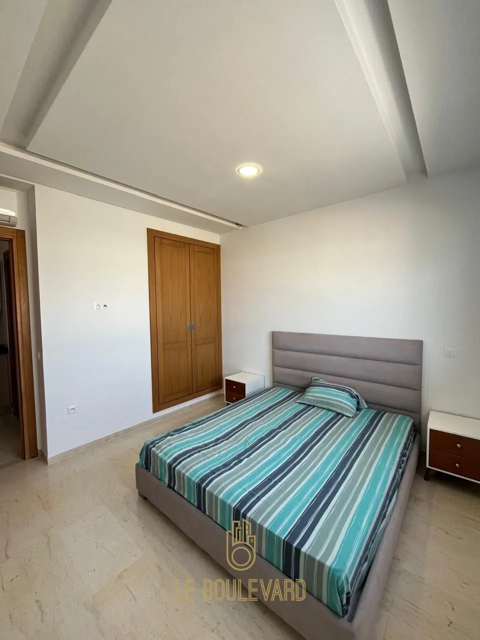 Location Annuelle : Appartement S+1 Haut Standing à AFH Mrezga, Cité El Wafa, Nabeul