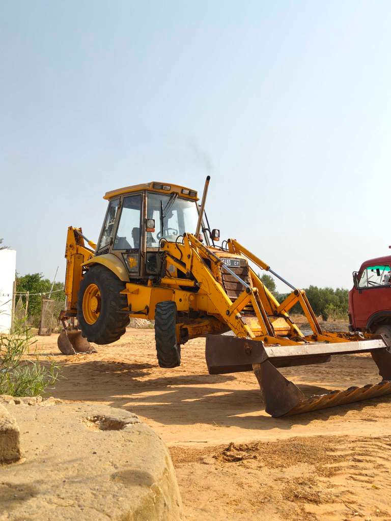 Tractopelle jcb