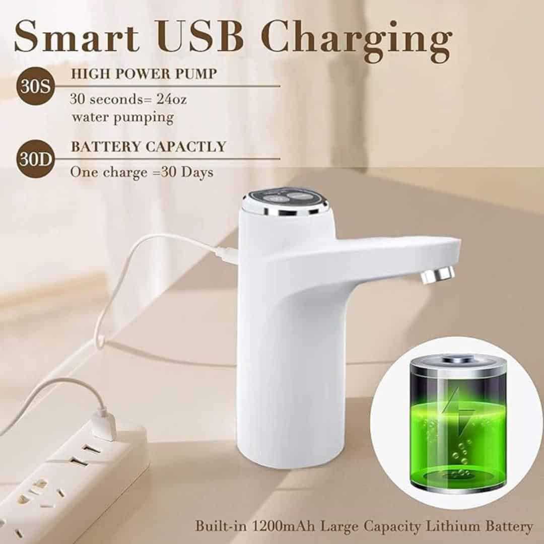 pompe à eau automatique rechargeable USB
