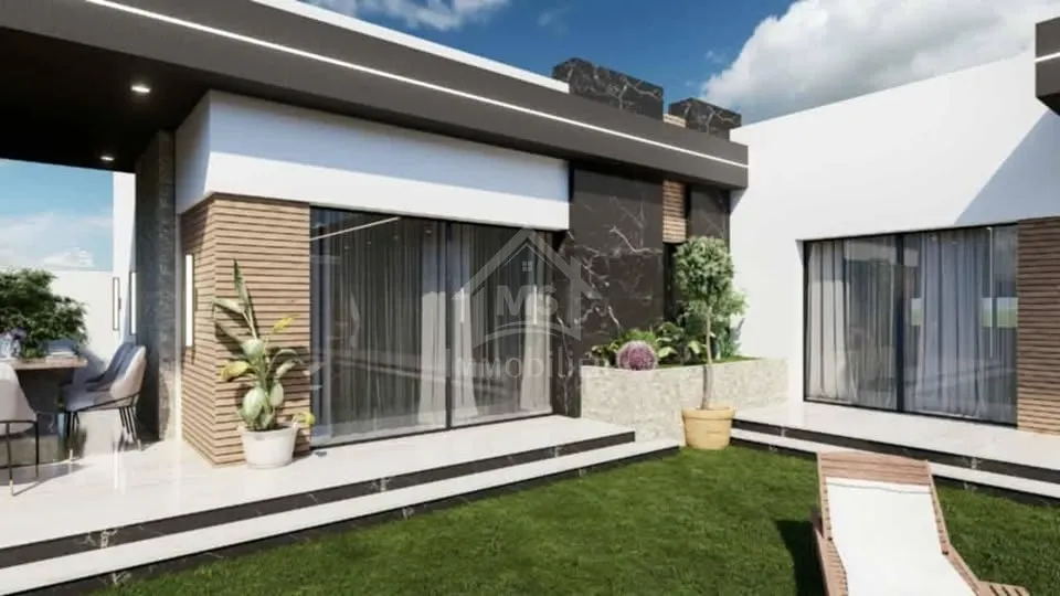 Villa Toute neuve S+3 avec piscine à Hammamet Sud à vendre 51355351