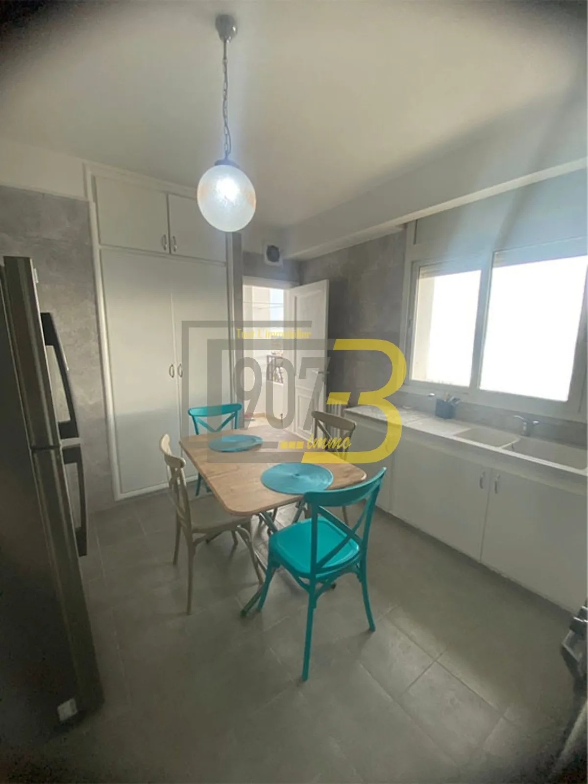 À louer : Un  appartement S+2 meublé à cité Ennasr