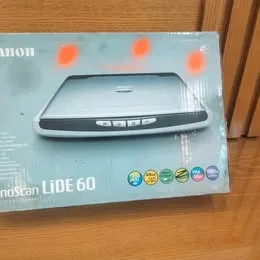 Scaneur canon dans l'emballage