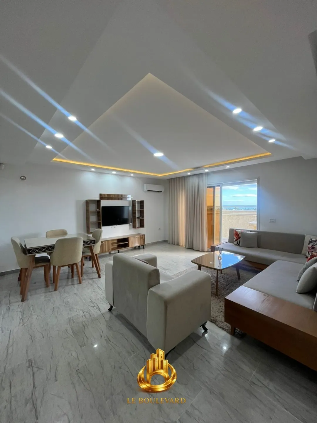 A Louer Penthouse S+2 Haut Standing à Hammamet Nord