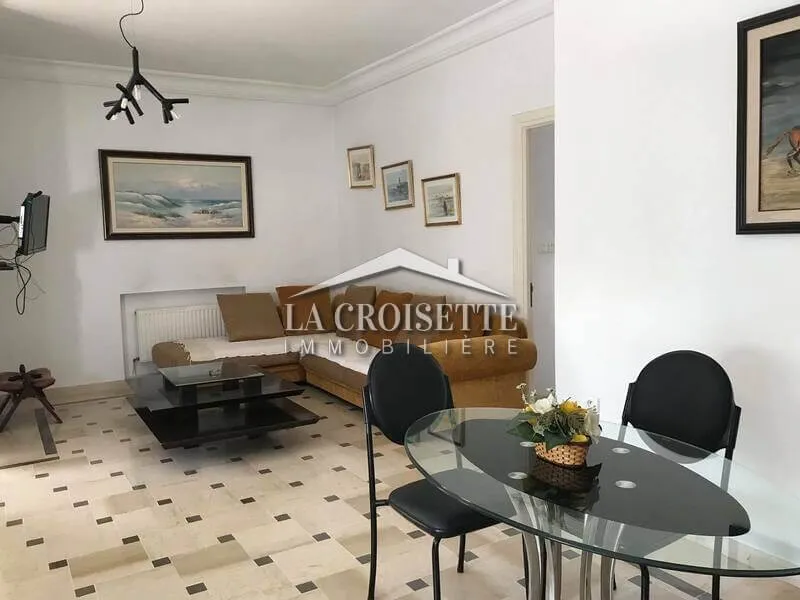Appartement s1 meublé avec terrasse à La Marsa MAL1197