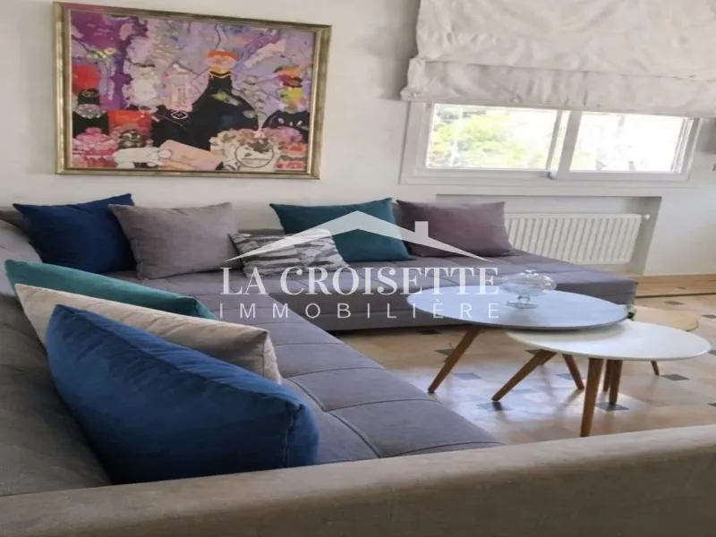 Appartement s1 meublé avec terrasse à La Marsa MAL1197