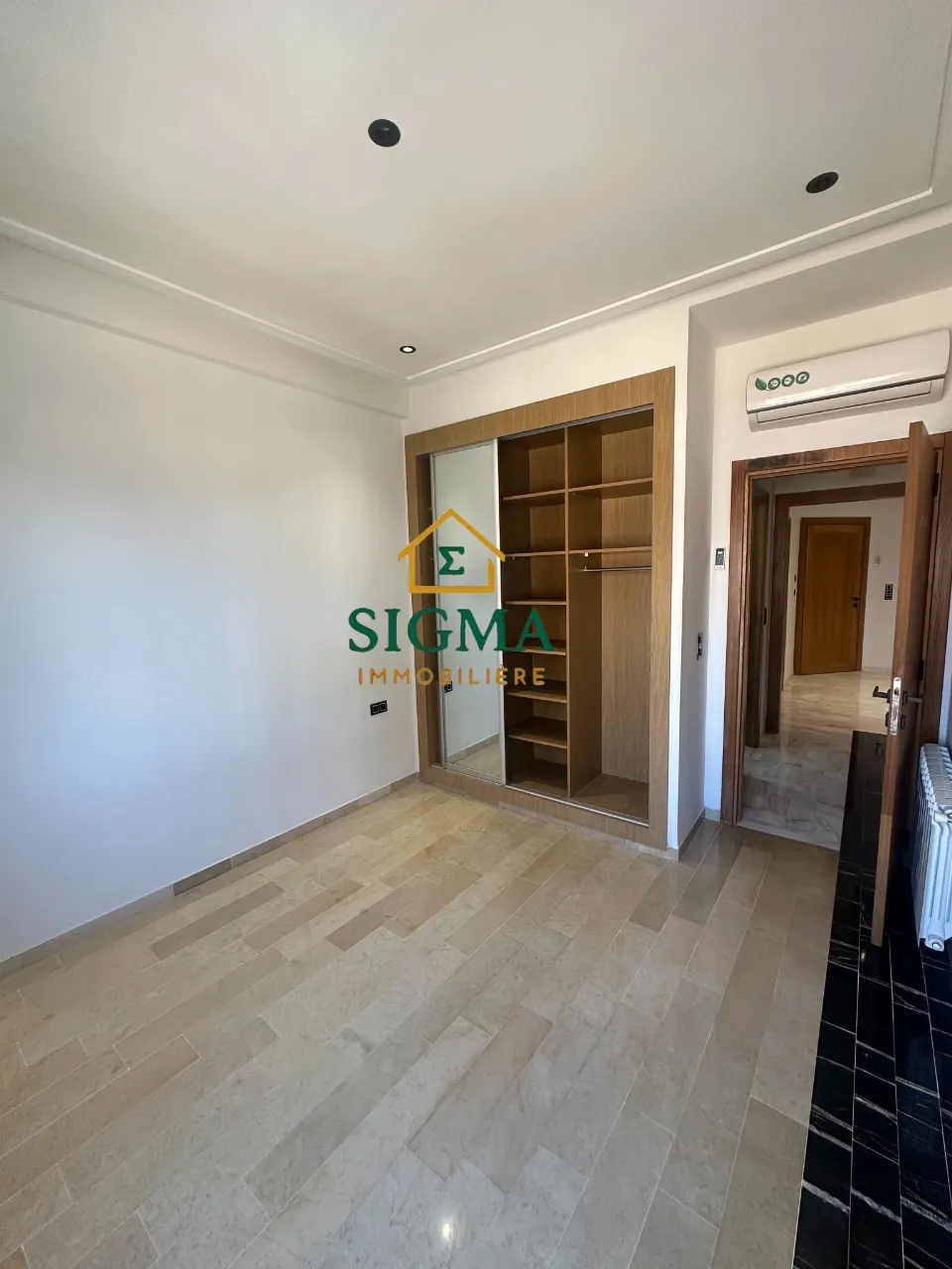 EN EXCLUSIVITÉ À LOUER – Appartement S+2 à Falaise Monastir (2ᵉ étage avec ascenseur)