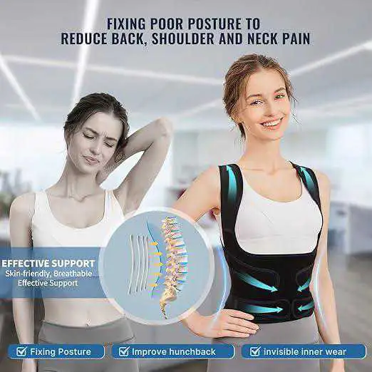Correcteur Posture Dos Femme Homme