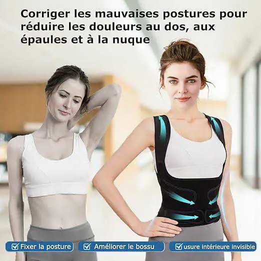 Correcteur Posture Dos Femme Homme