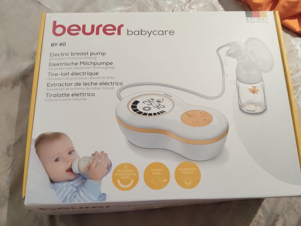 Tire lait electrique beurer