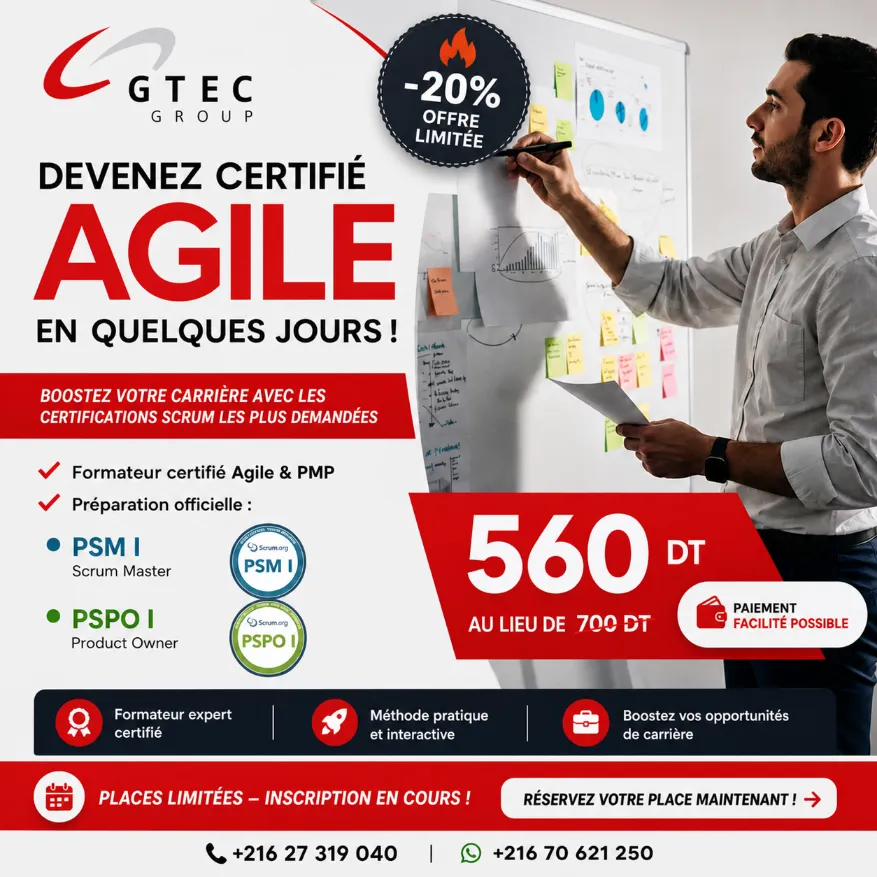 Devenez Scrum Master et Product Owner