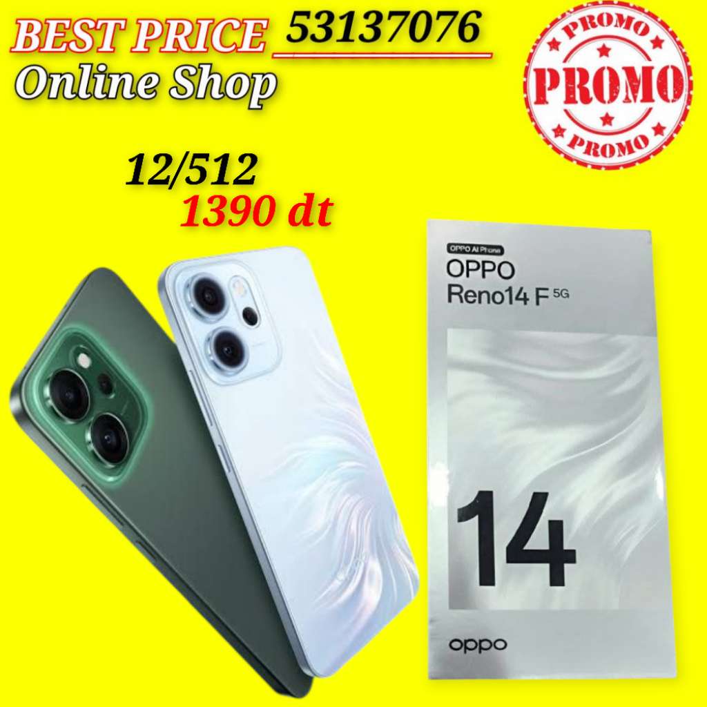 Oppo 14F 12/512 5G Cacheté paquet fermé validé✔️