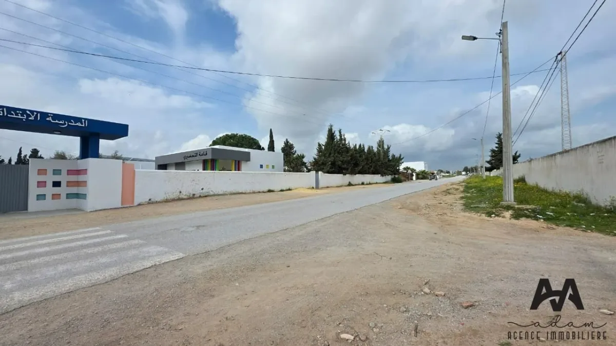 Terrain de 1 000 m² à El Besbassia – Hammamet