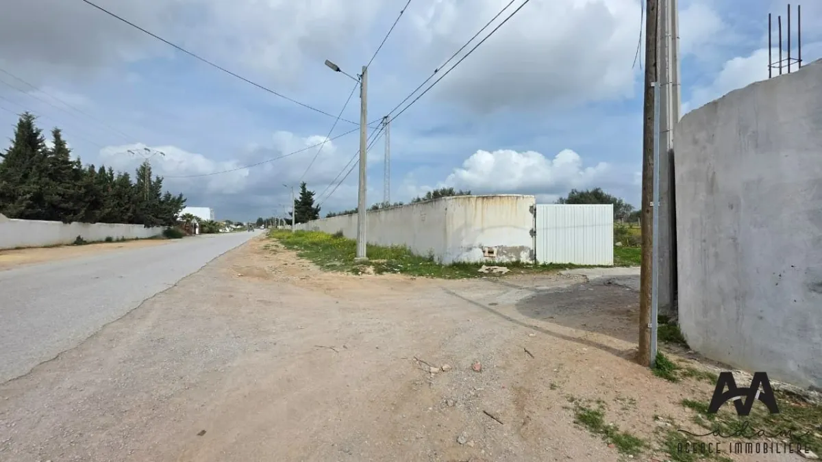 Terrain de 1 000 m² à El Besbassia – Hammamet
