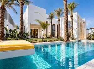 une superbe villa avec piscine à Hammamet Sud