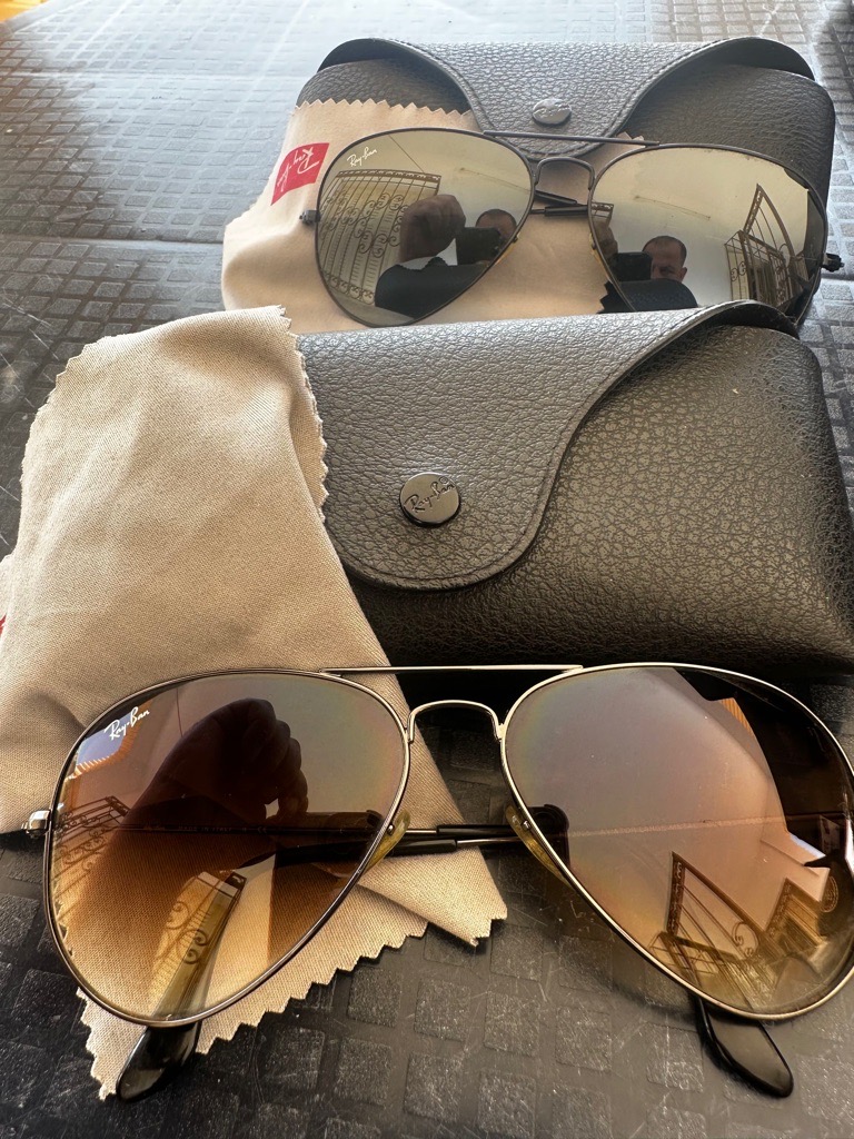 4 lunettes Ray-Ban original importées de l’Allemagne