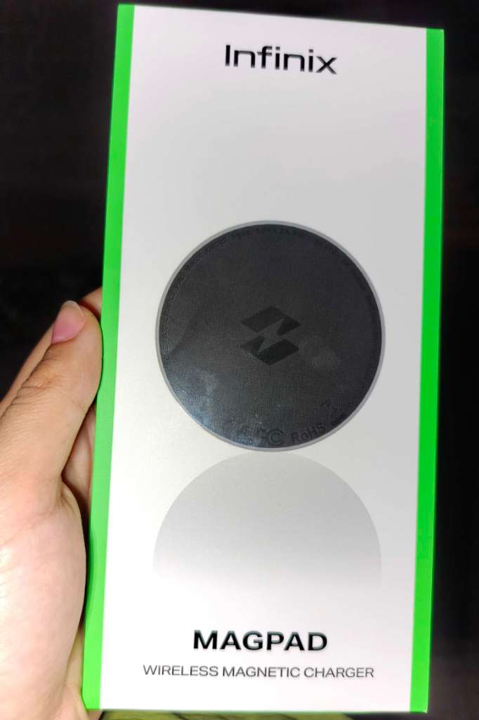 Infinix MagPad / XMC02 — Chargeur magnétique sans fil 15 W