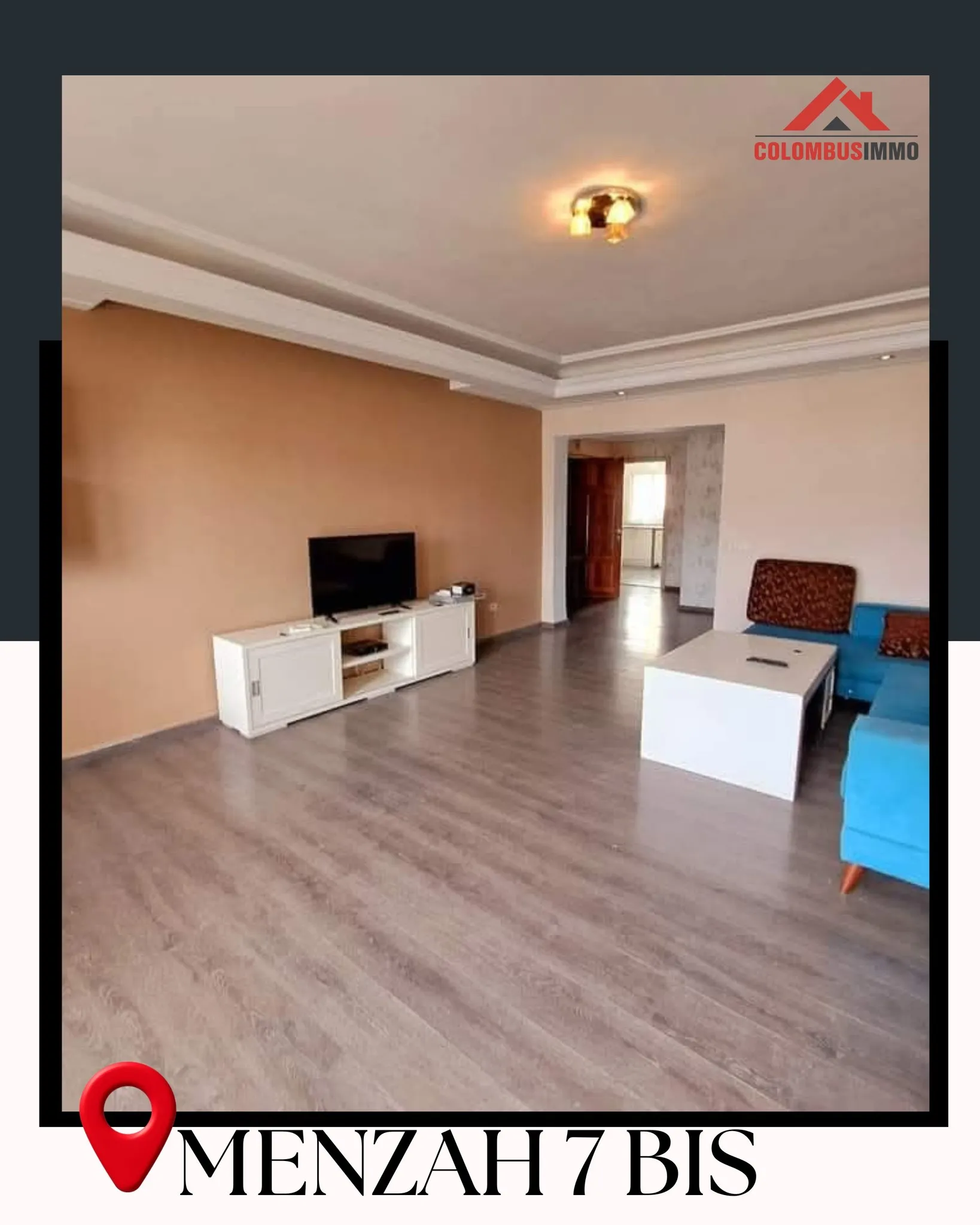 Appartement S2 à MENZAH 7Bis
