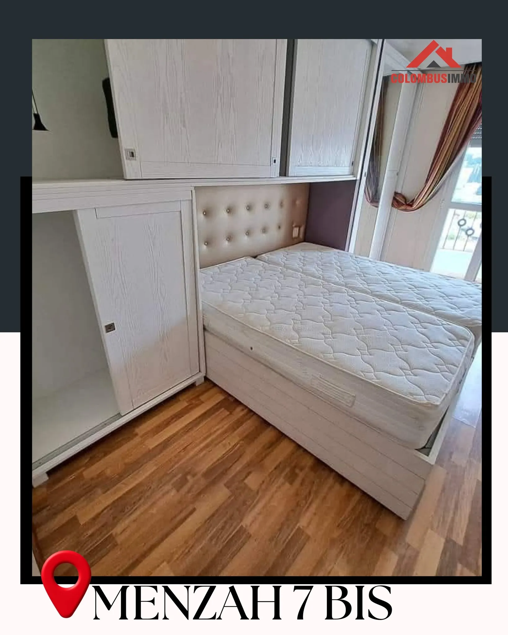 Appartement S2 à MENZAH 7Bis