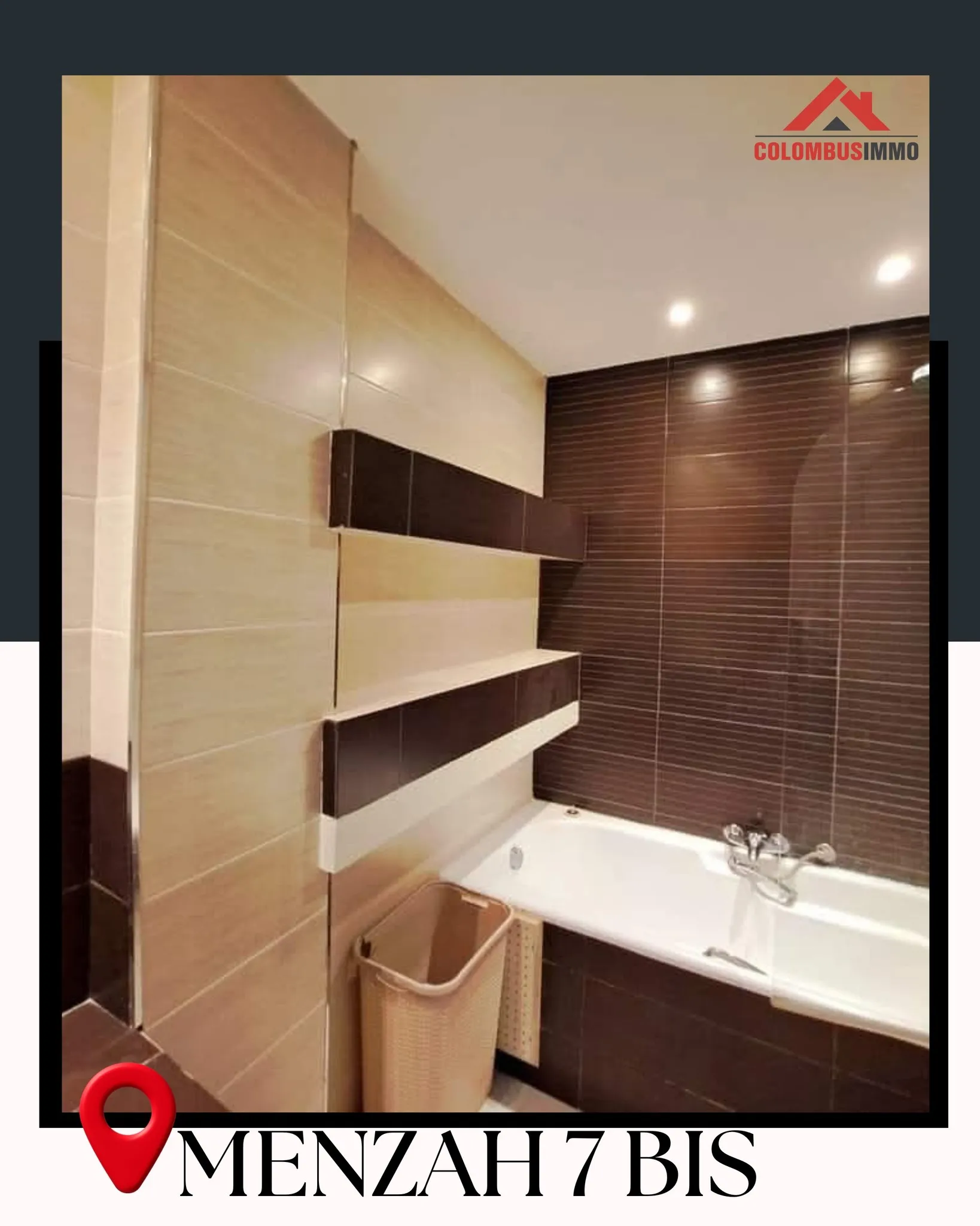 Appartement S2 à MENZAH 7Bis