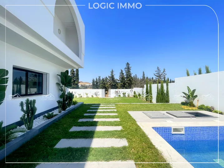 đĄ Ă VENDRE â Villa S+4 Ă Menchar 2, Hammamet