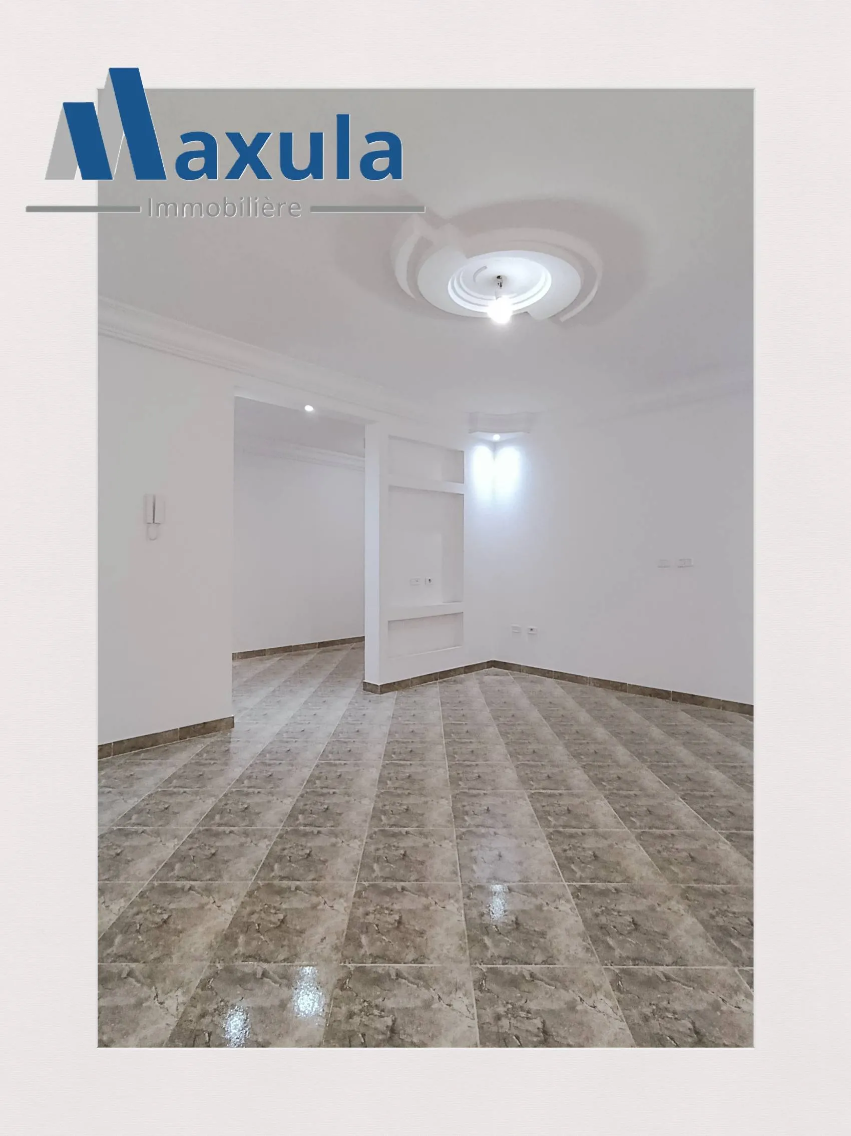 À LOUER ÉTAGE DE VILLA S+4 JAMAIS HABITÉ À RADES MED ALI