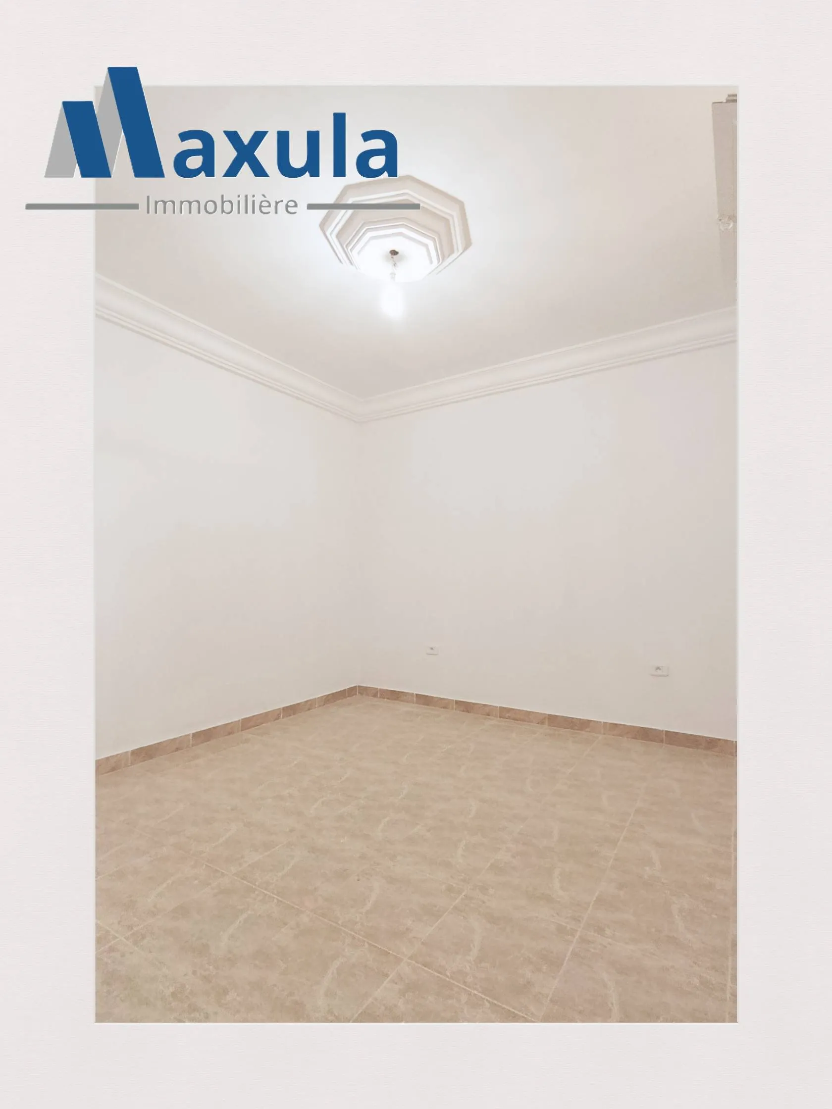 À LOUER ÉTAGE DE VILLA S+4 JAMAIS HABITÉ À RADES MED ALI