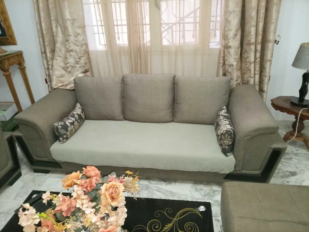 Sallon moderne gris