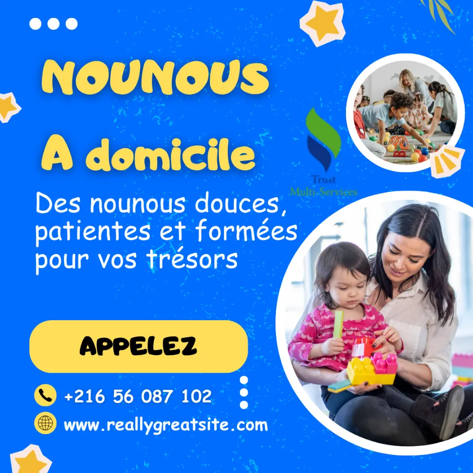 Besoin d'une nounou fiable à domicile ?
