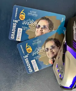 2 tickets physiques gradins Cheb Khaled 