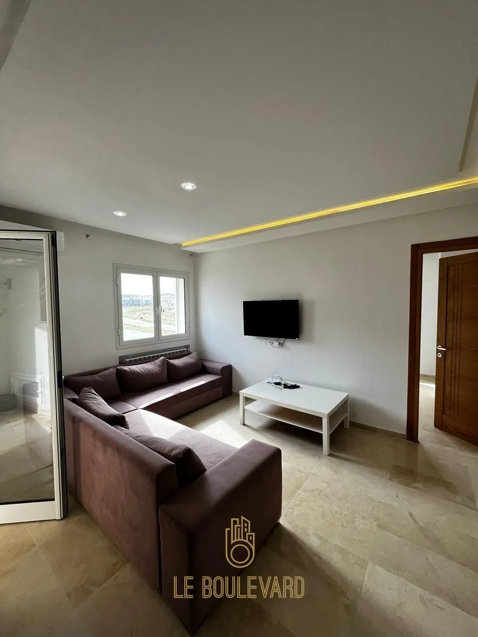 Location Annuelle : Appartement S+1 Haut Standing à AFH Mrezga, Cité El Wafa, Nabeul 