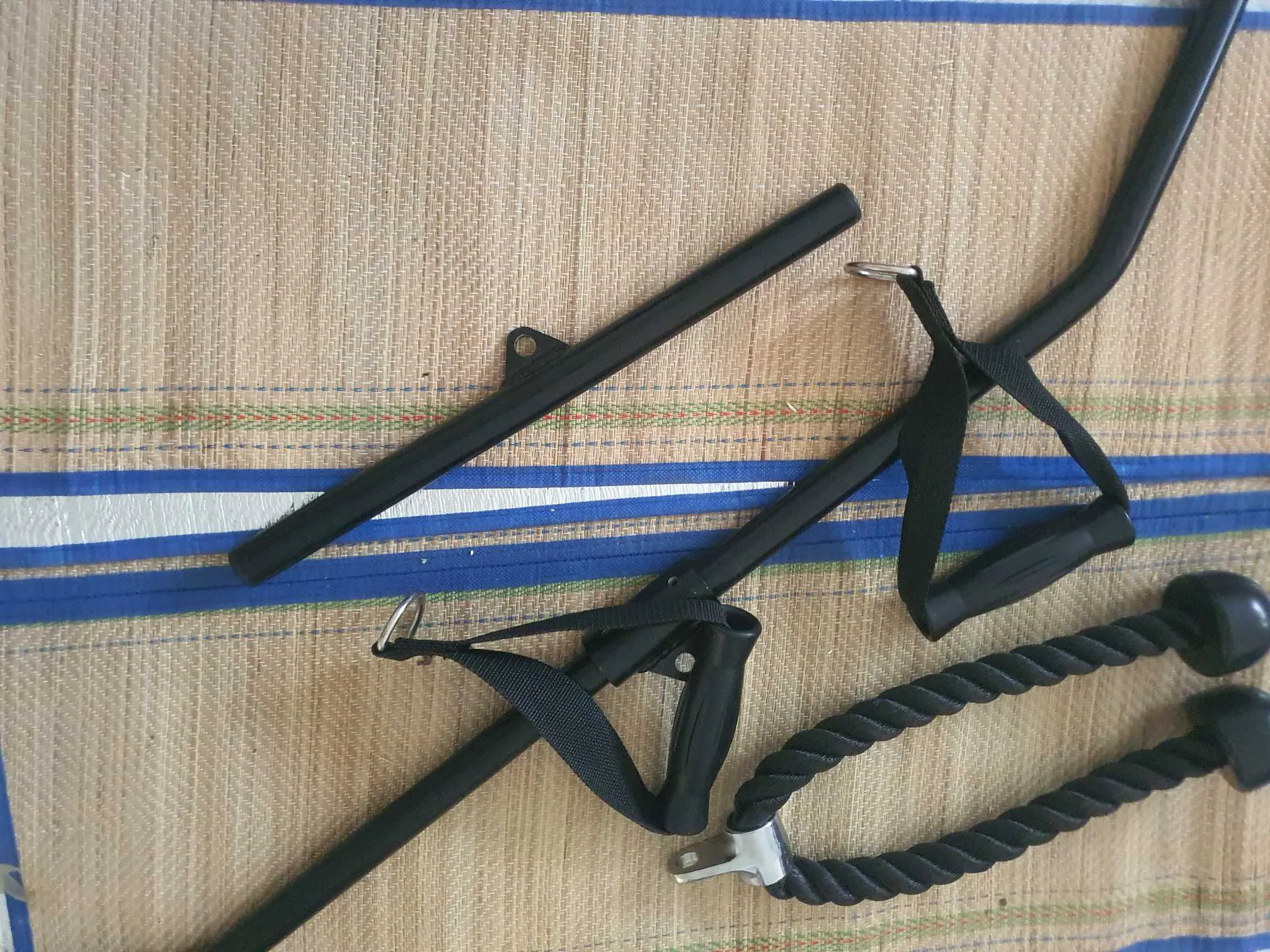 Machine cable crossover