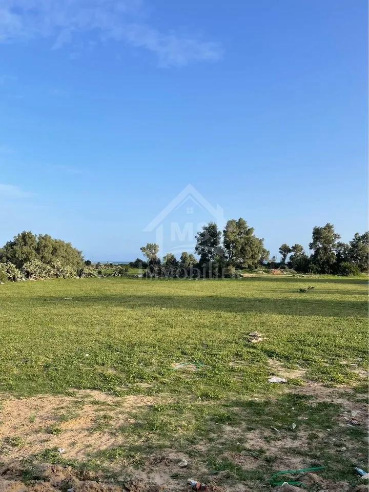 2 lots de terrain vue de mer à vendre à Jinen Béni Khiar