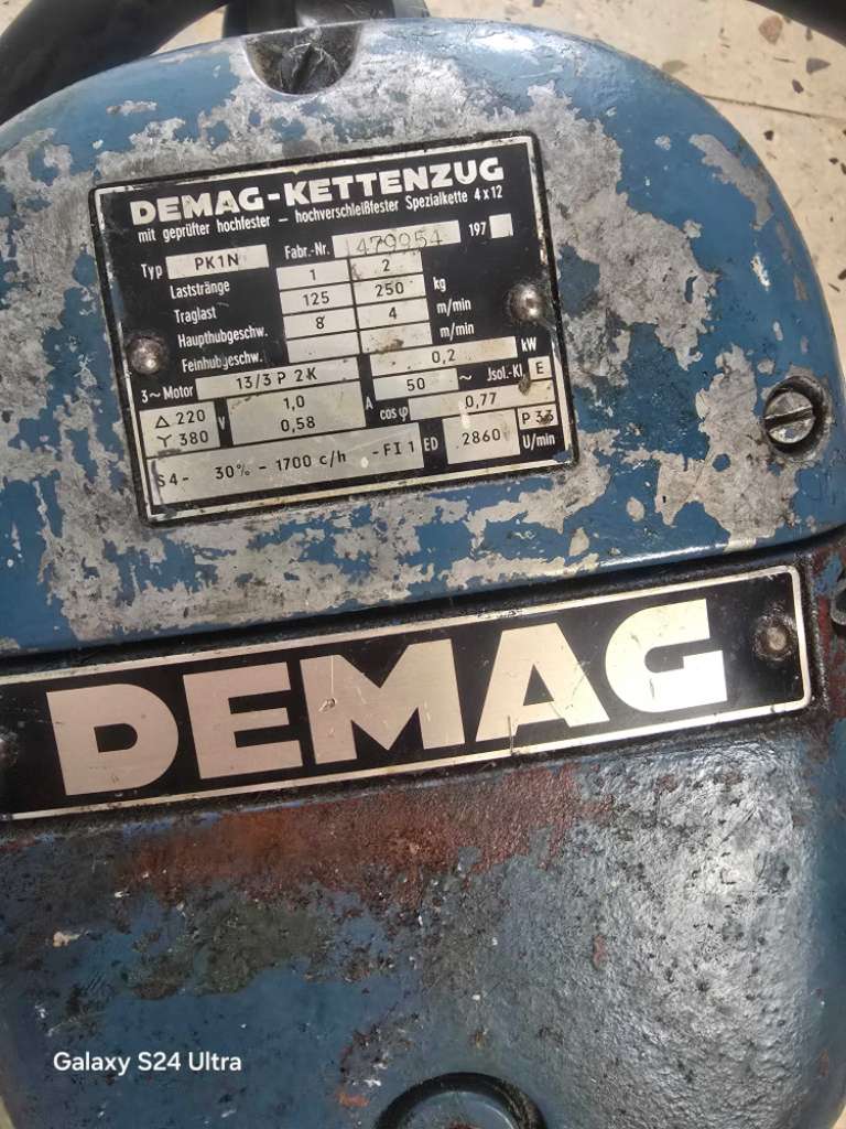 Palan de levage électrique
