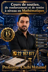 Professeur de mathématiques 