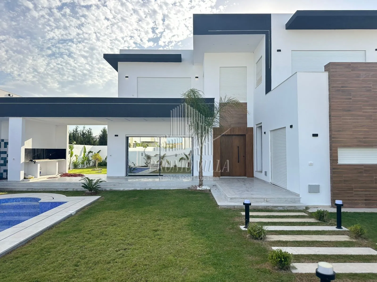 une charmante villa de style moderne