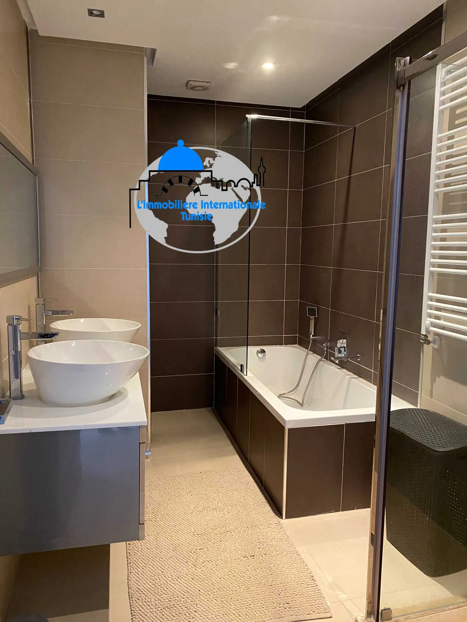 Appartement S+2 meublé à louer à Khzema