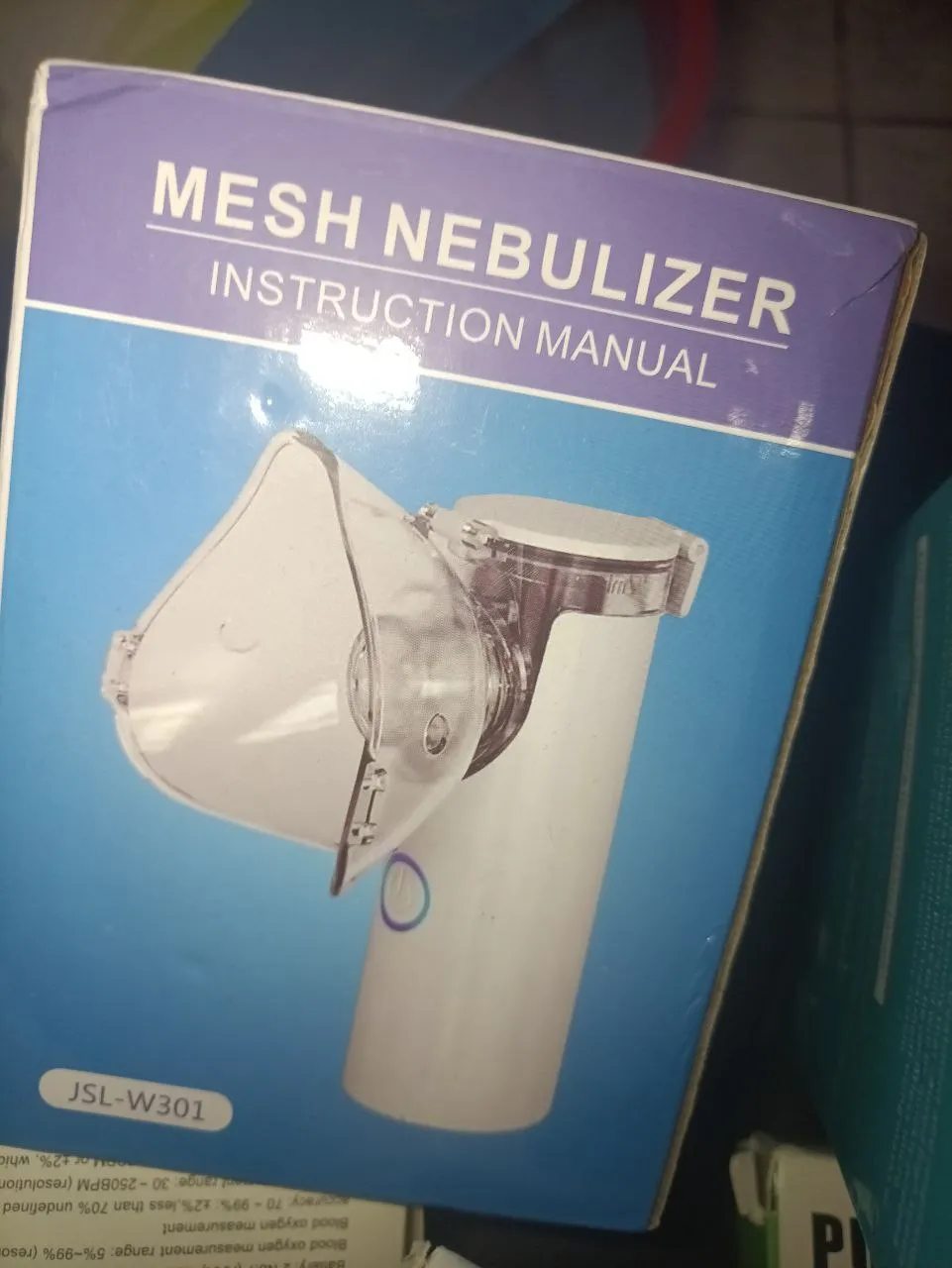 Nébuliseur portatif d'oxygène